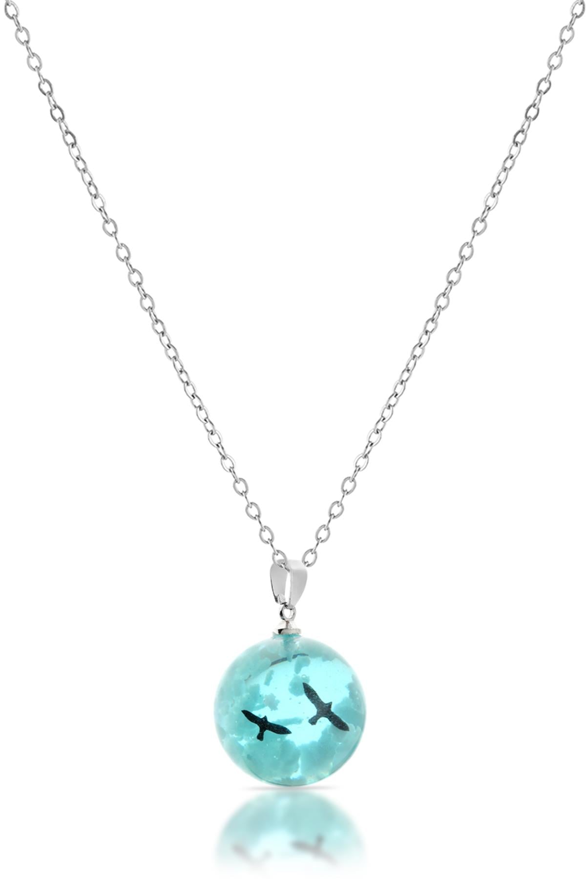 Çelik Kolye SILVER 45cm