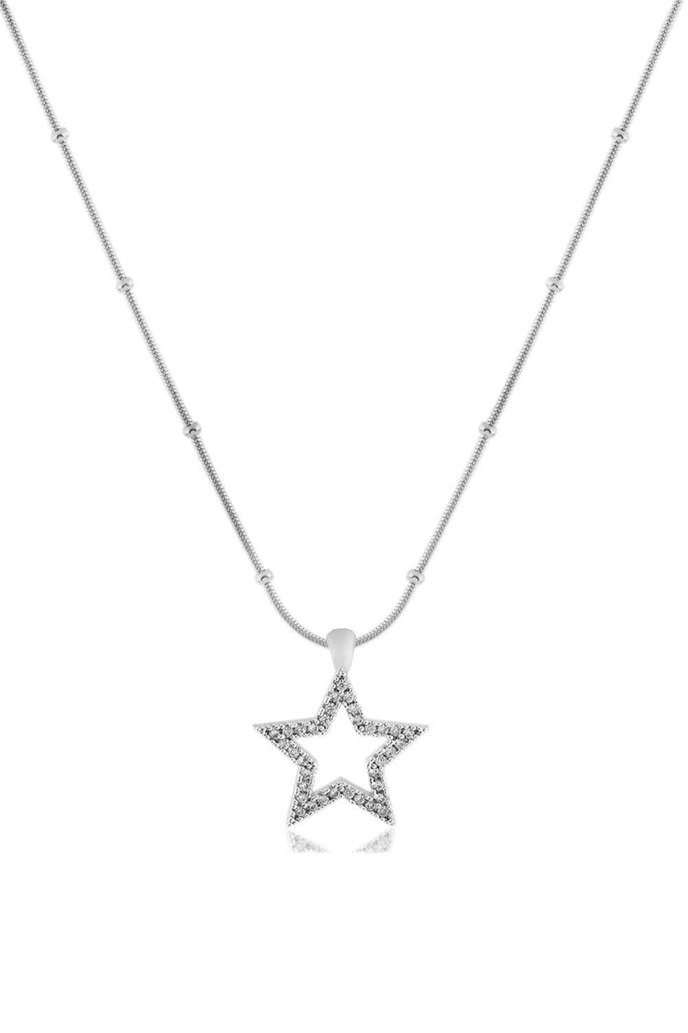 Çelik Kolye SILVER 45cm