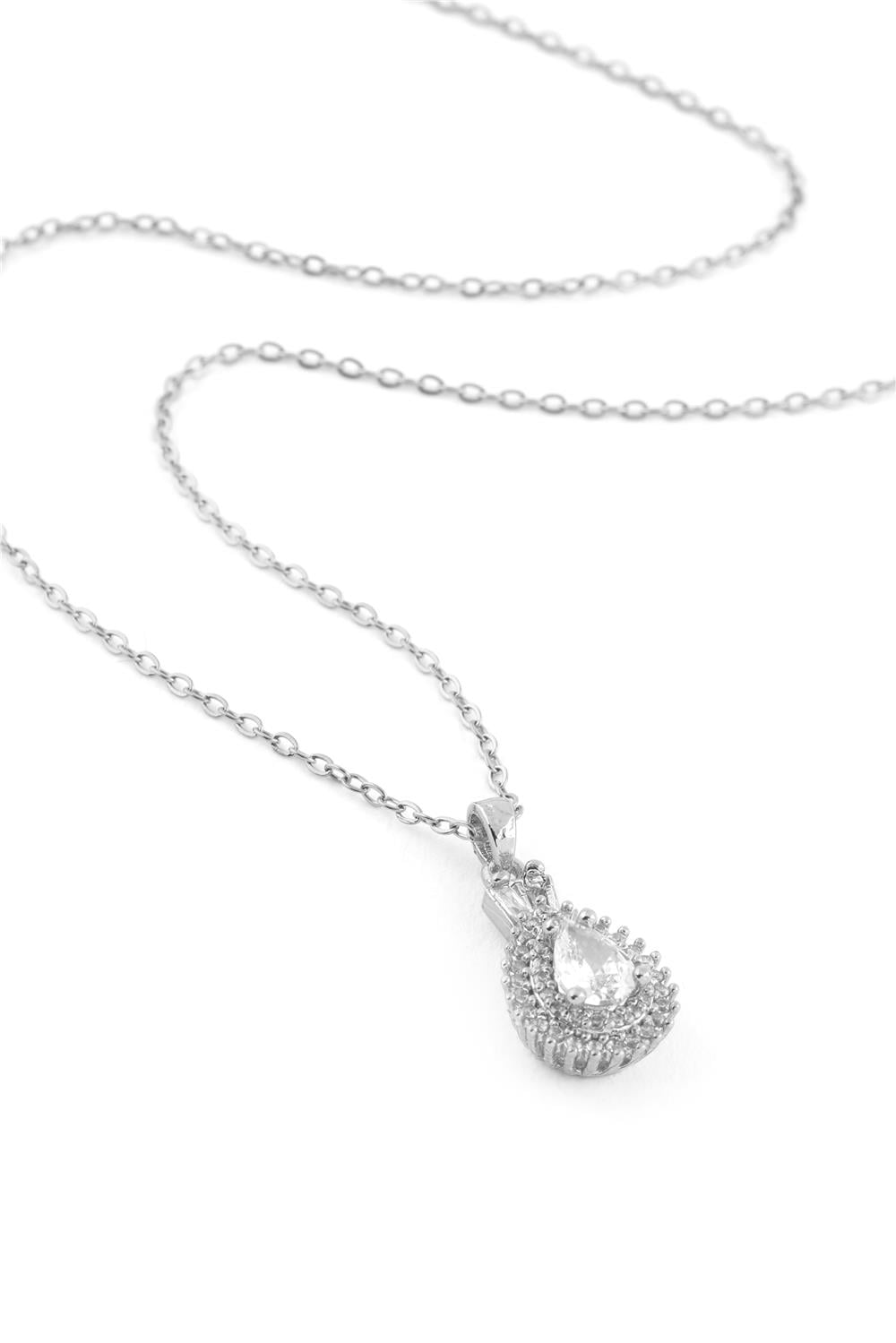 Çelik Kolye Silver 45cm