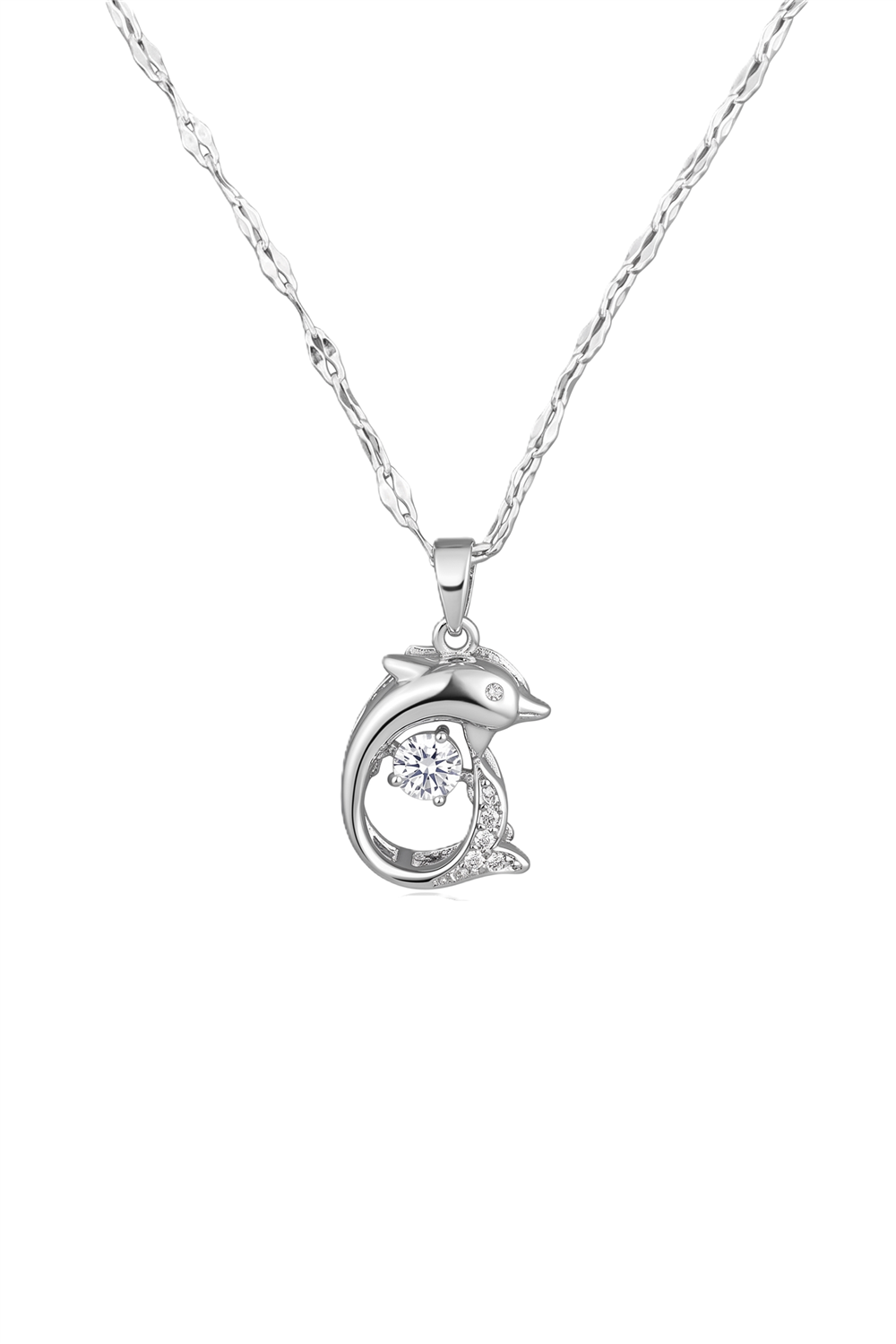 Çelik Kolye SILVER 45cm