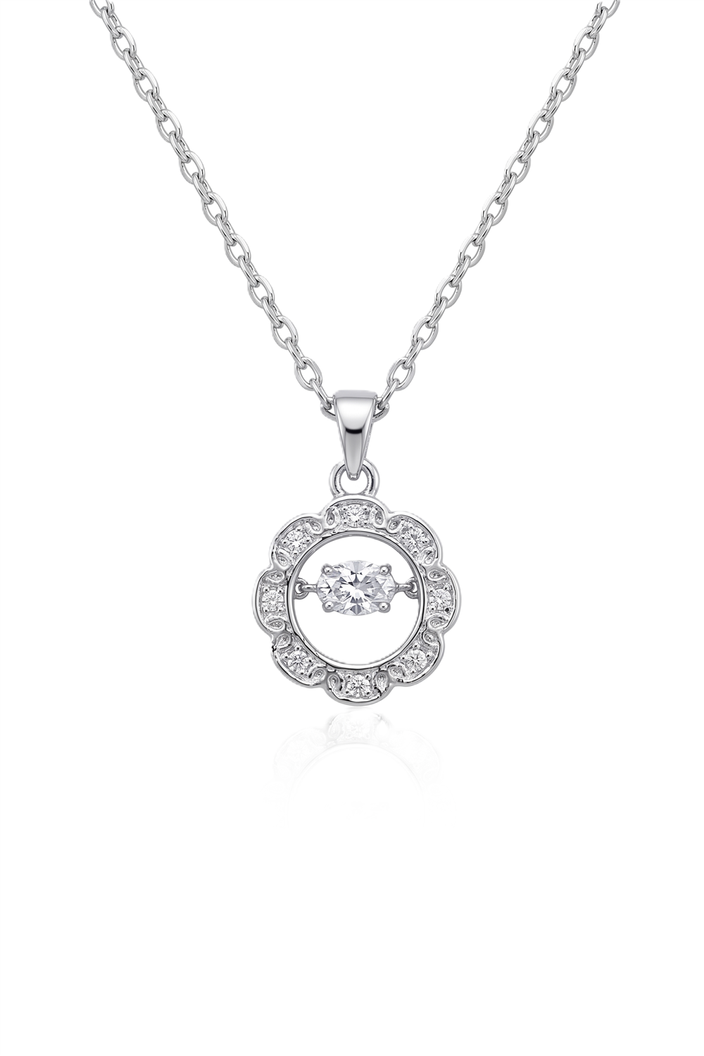 Çelik Kolye SILVER 45cm