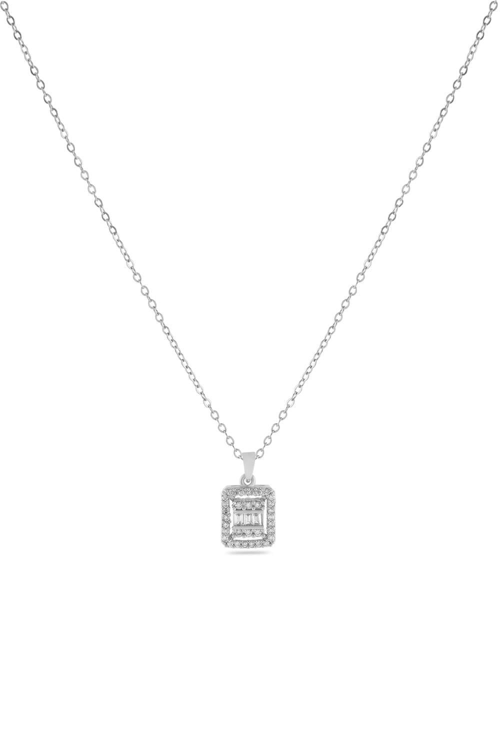 Çelik Kolye Silver 45cm