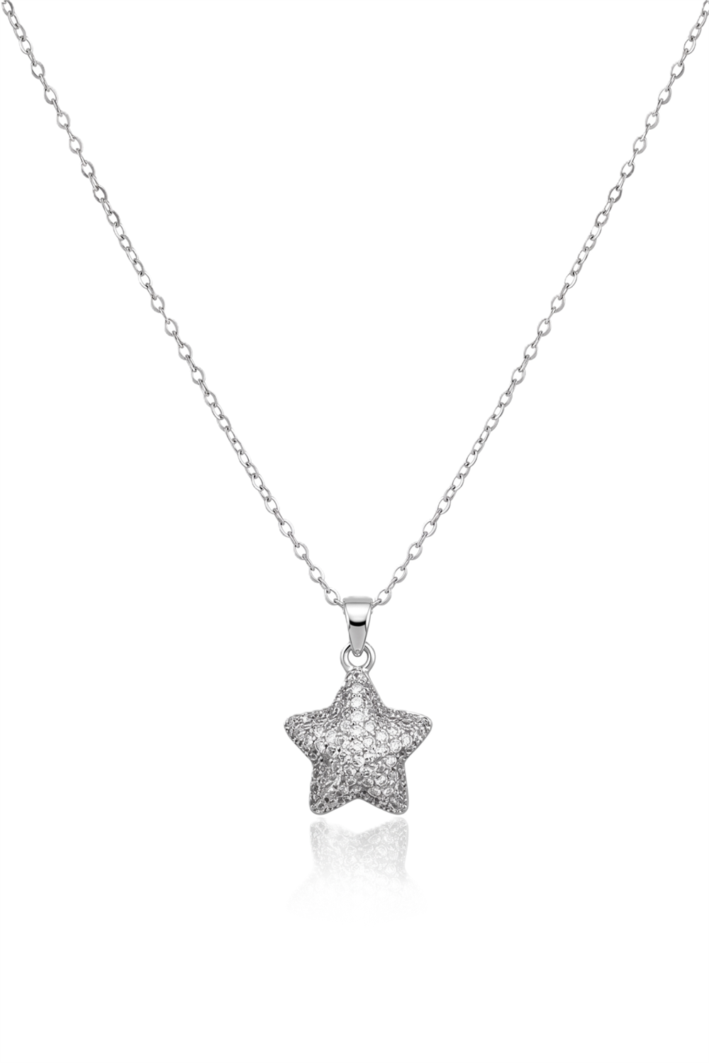Çelik Kolye SILVER 45cm