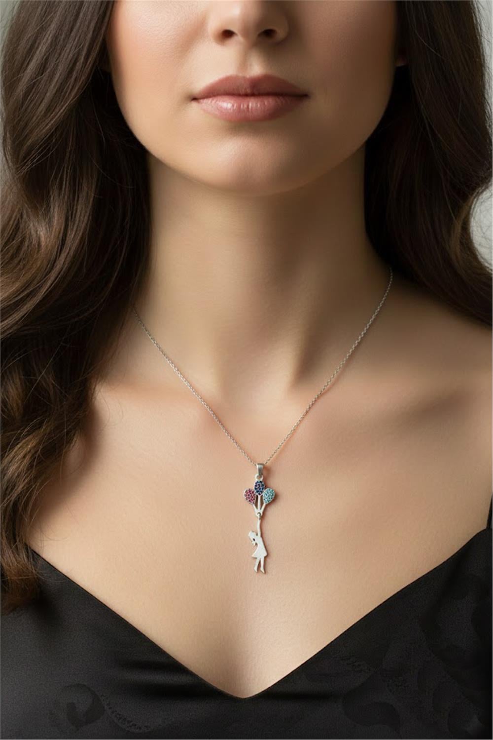 Çelik Kolye Silver 45cm