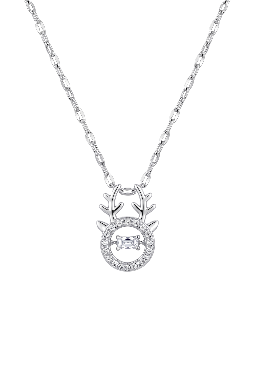 Çelik Kolye SILVER 45cm