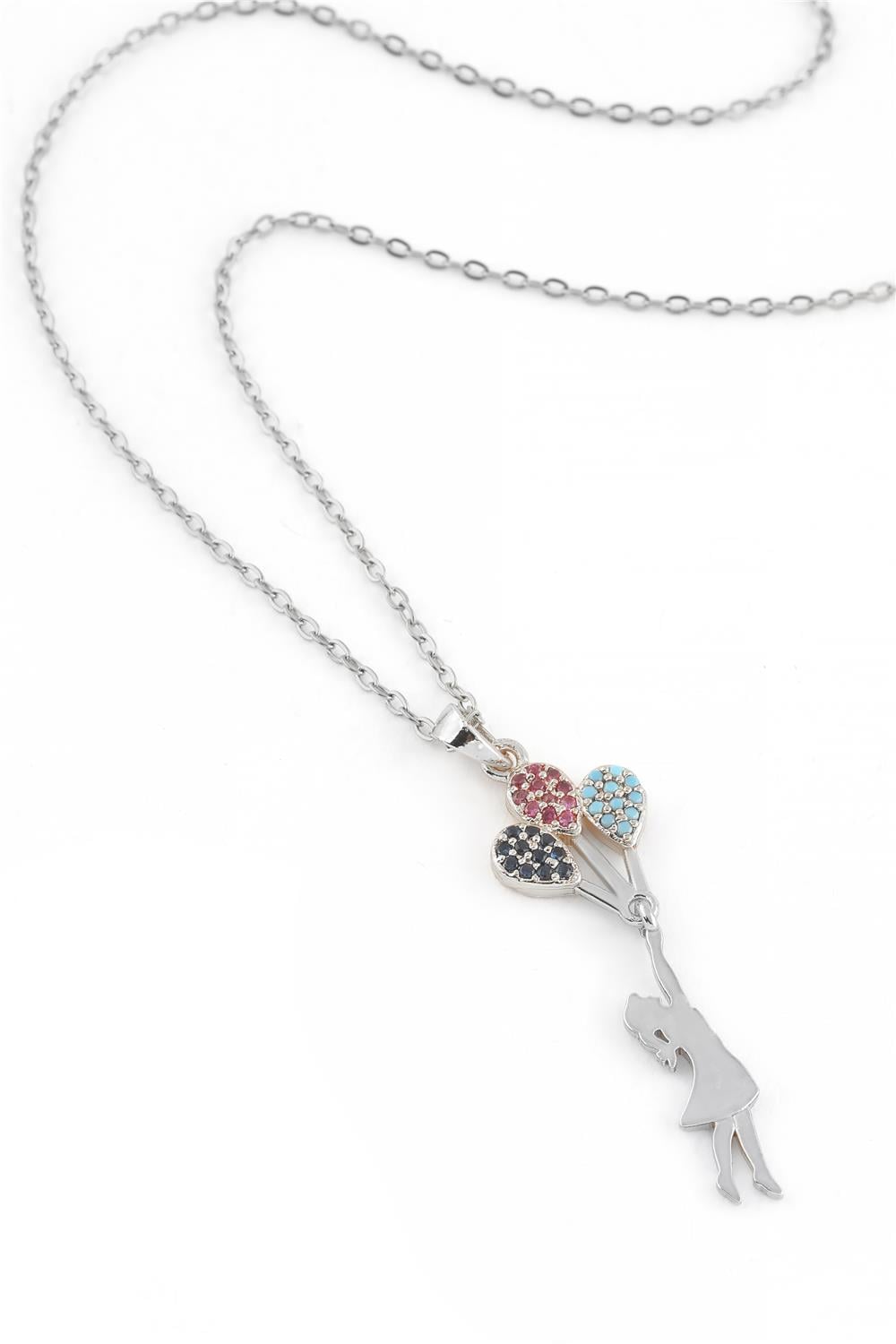 Çelik Kolye Silver 45cm