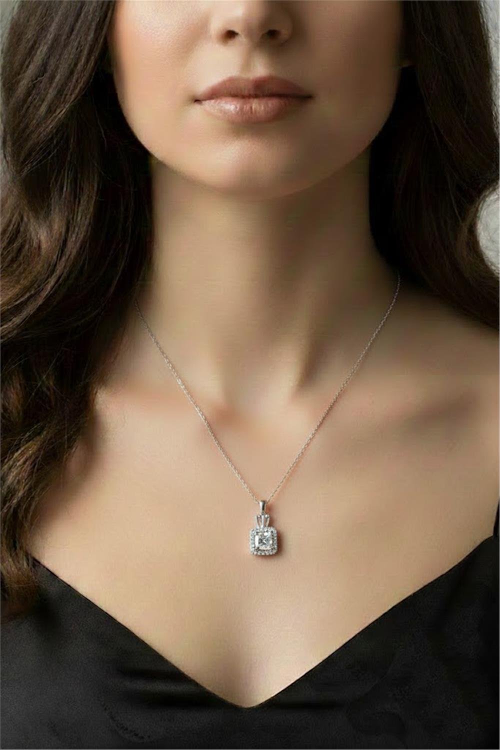 Çelik Kolye Silver 45cm