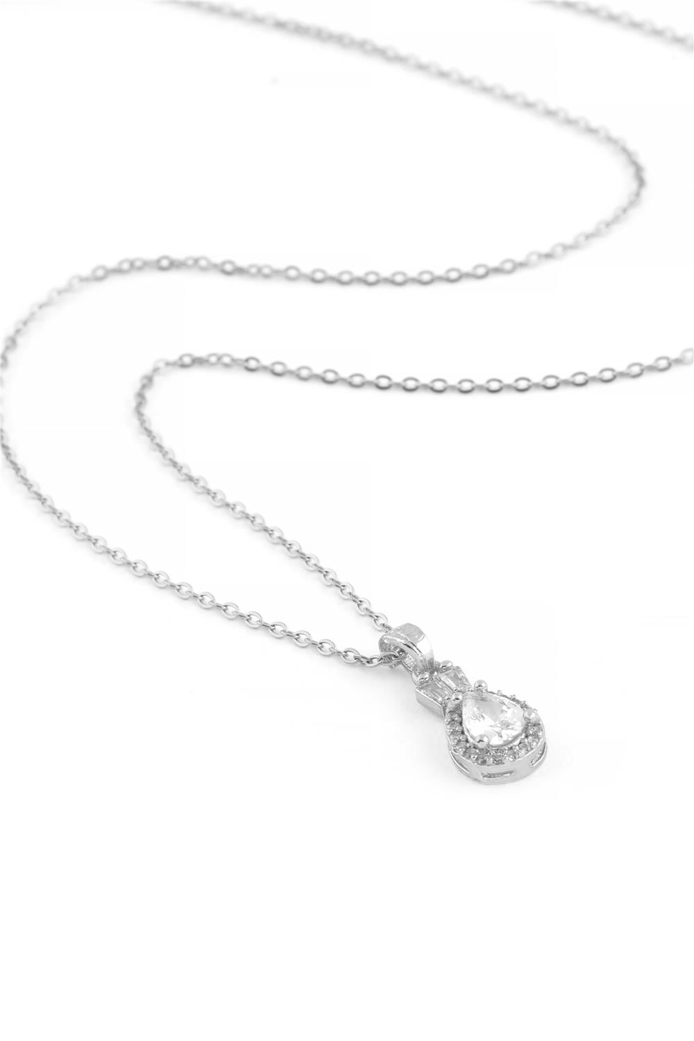 Çelik Kolye Silver 45cm