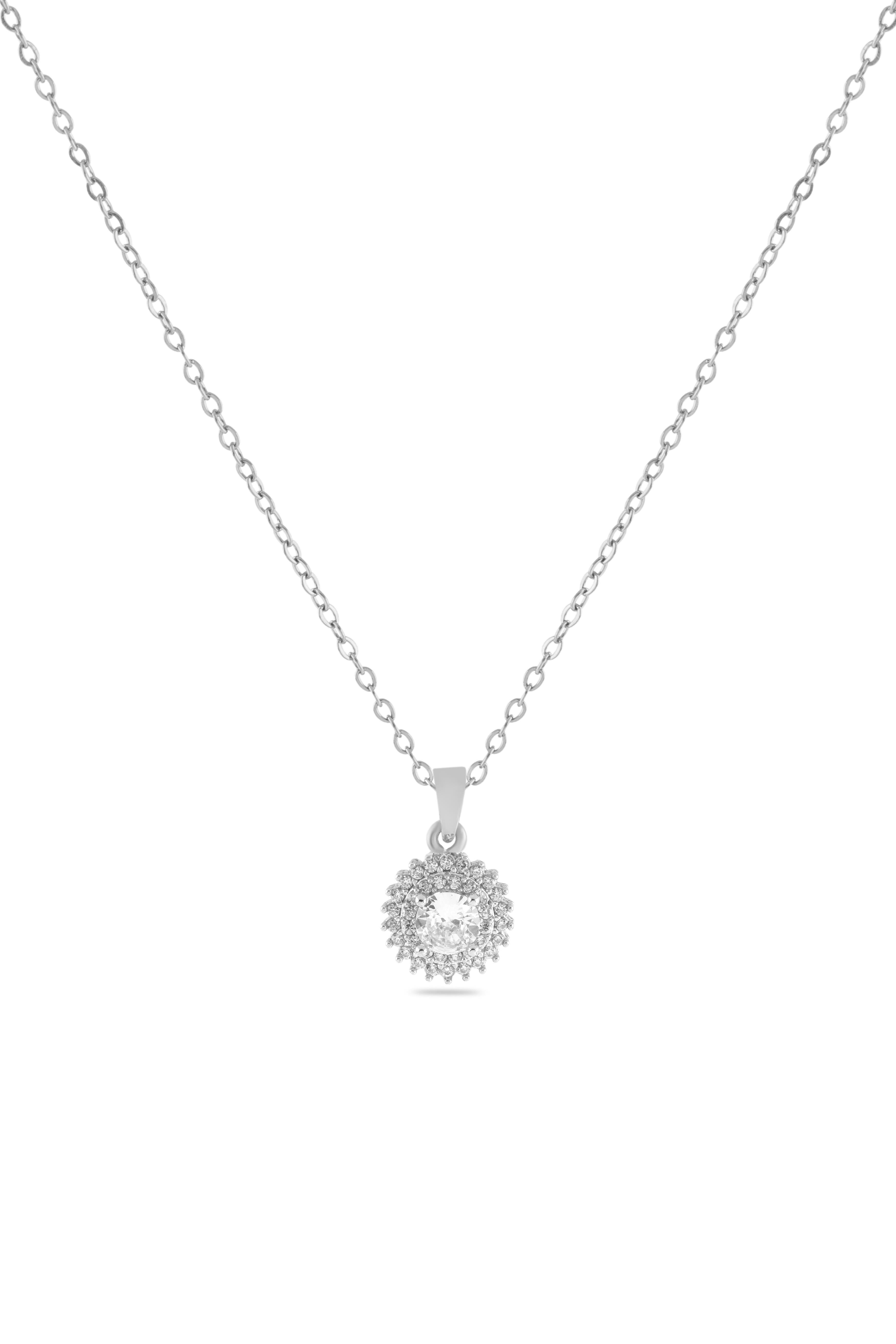 Çelik Kolye Silver 45cm