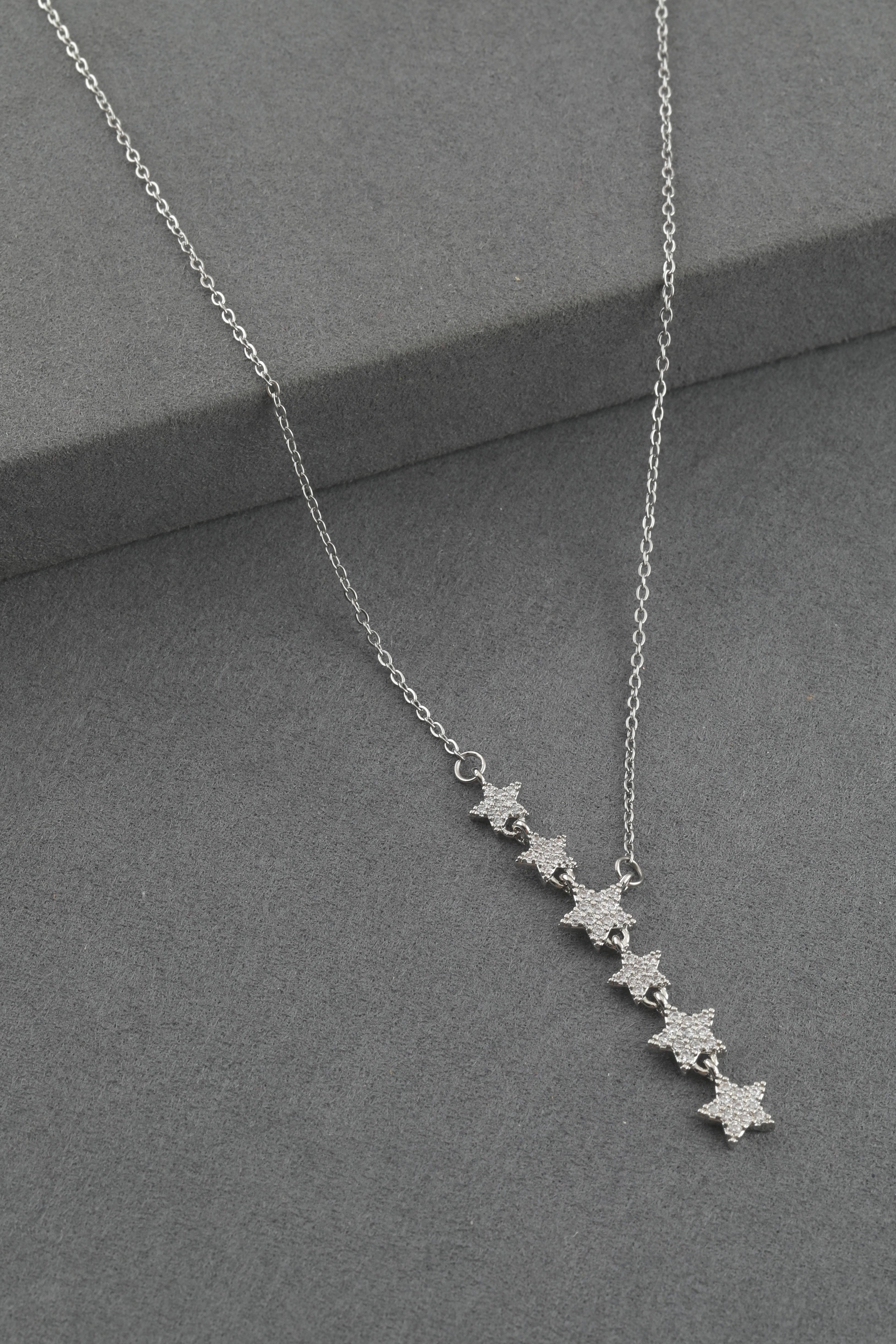 Çelik Kolye Silver 45cm