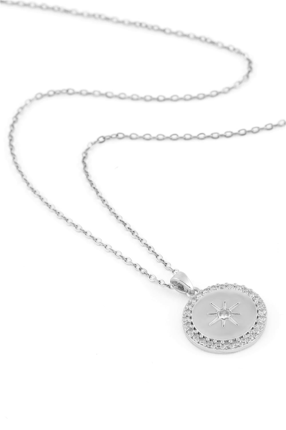 Çelik Kolye Silver 45cm