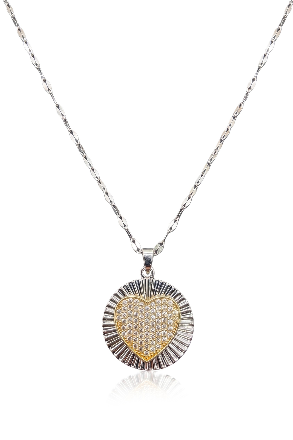 Çelik Kolye SILVER 45cm