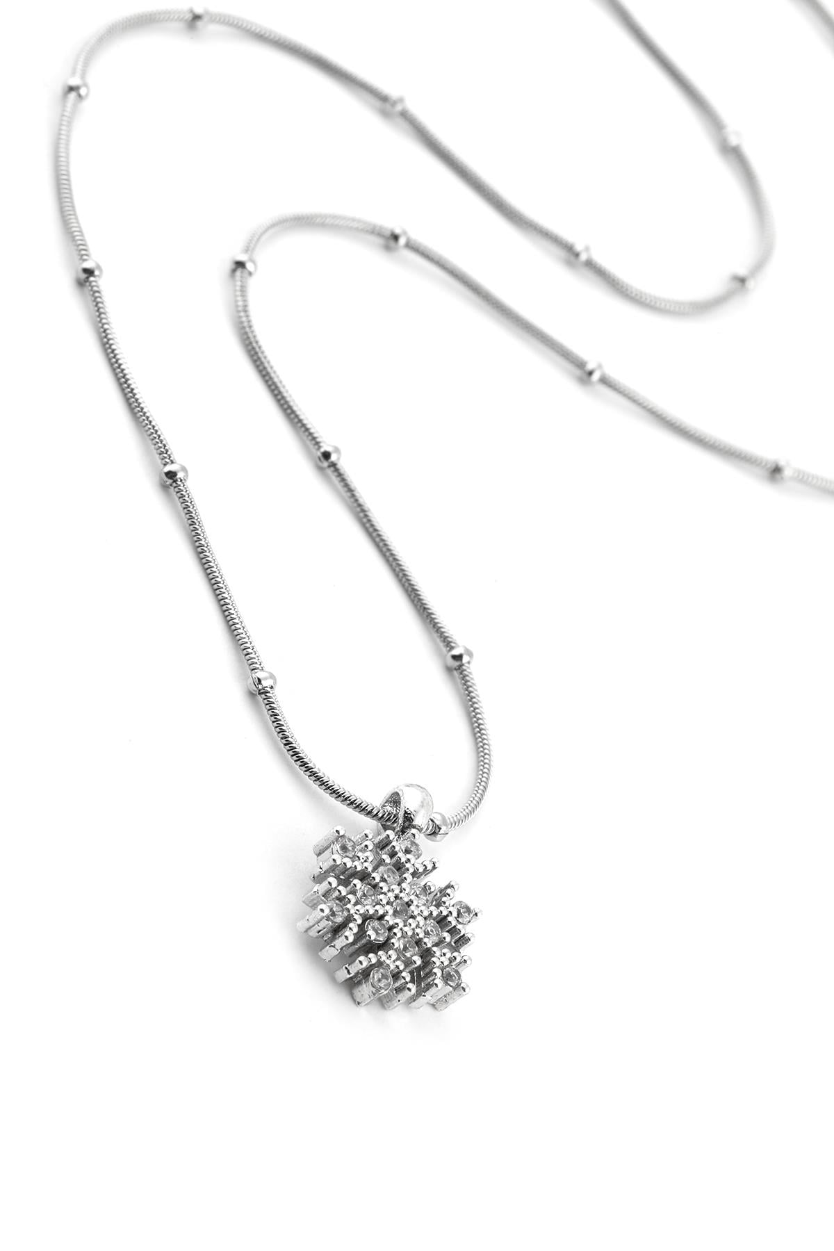 Çelik Kolye SILVER 45cm
