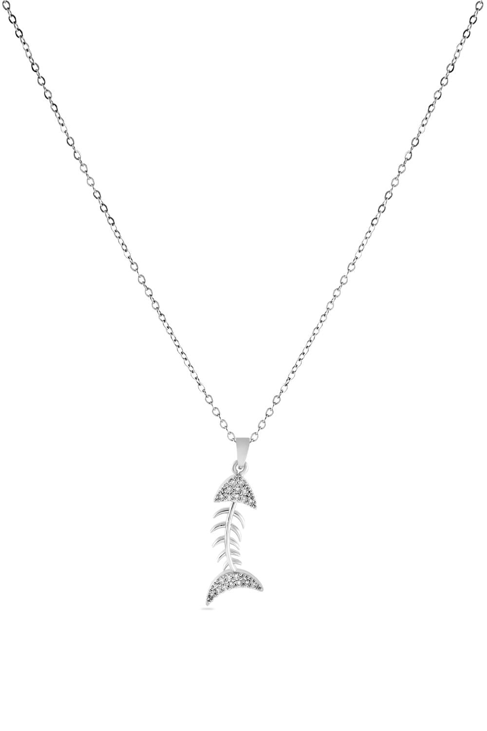 Çelik Kolye Silver 45cm