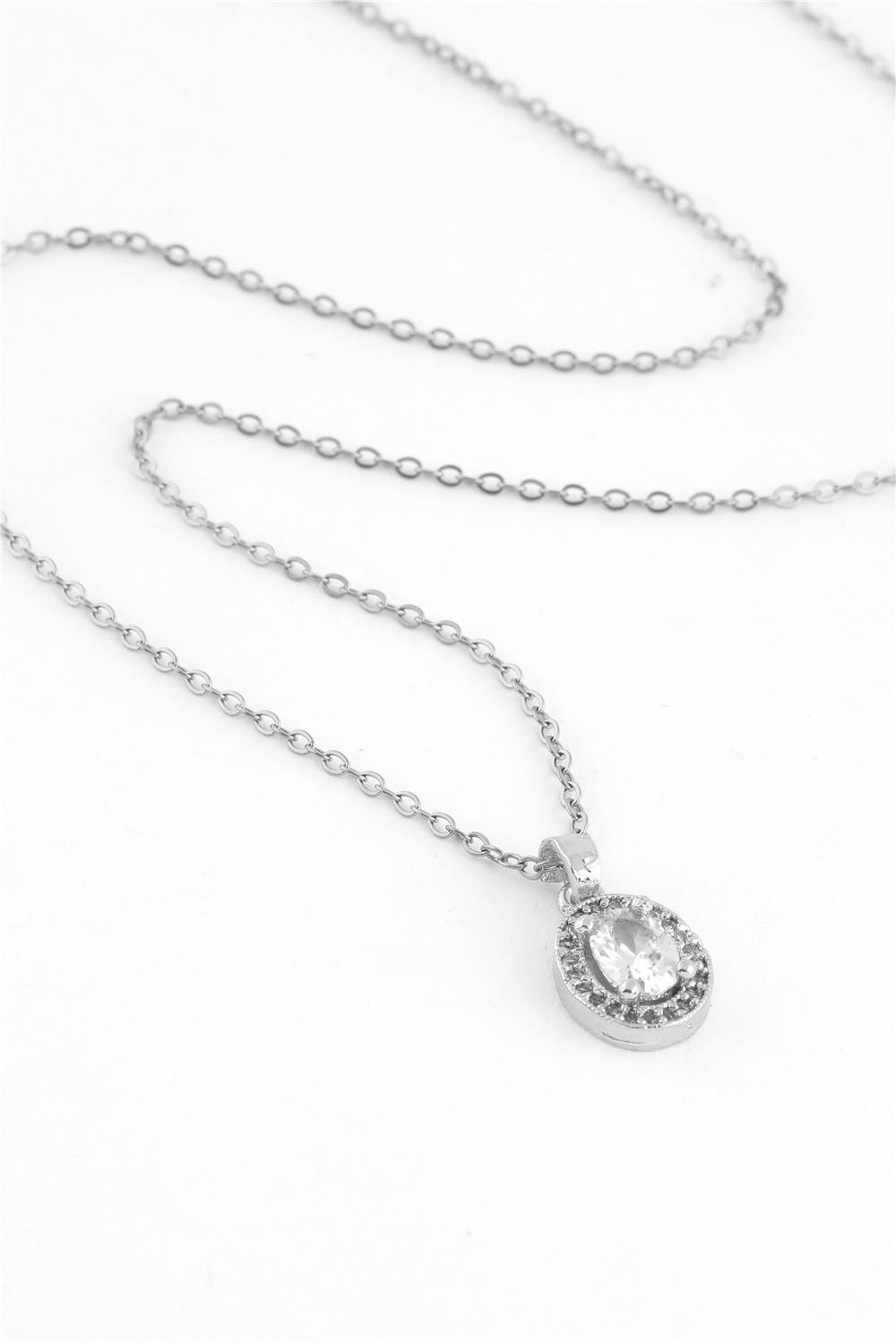 Çelik Kolye Silver 45cm