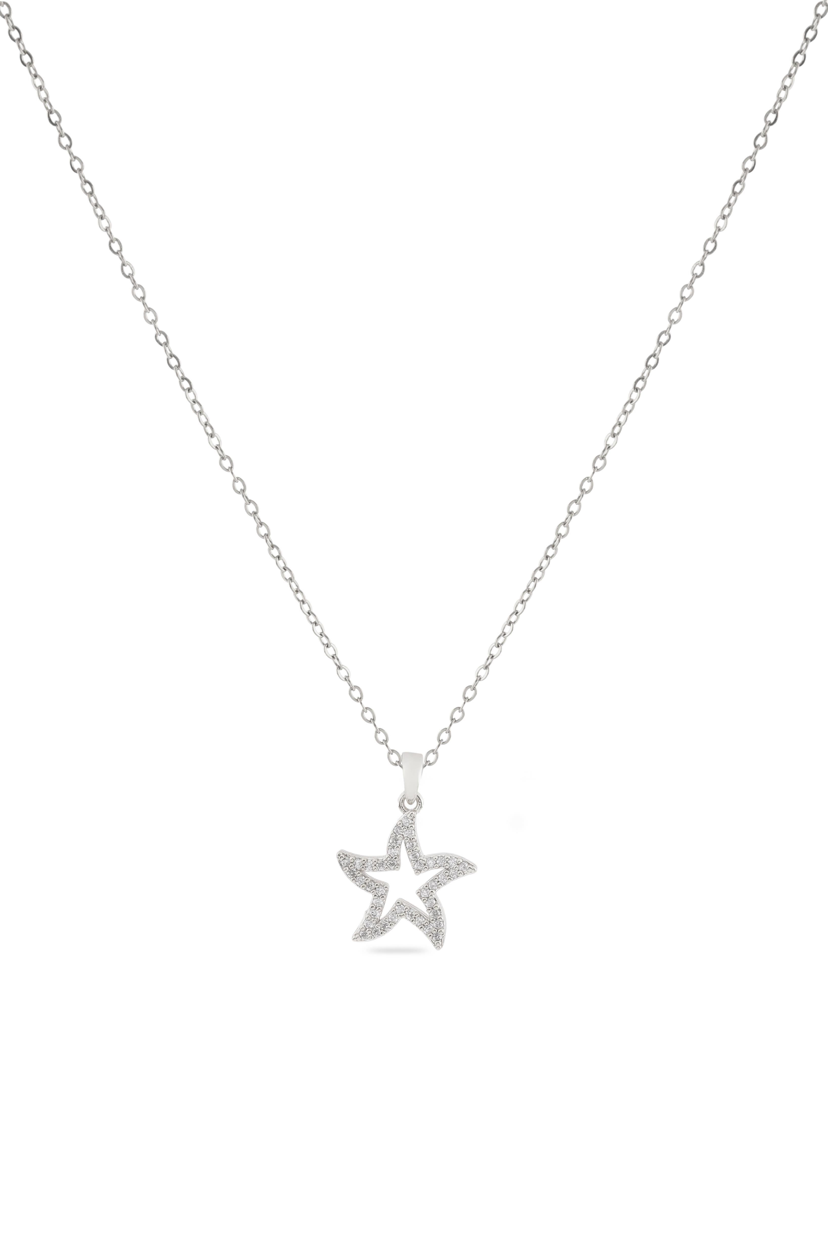 Çelik Kolye Silver 45cm