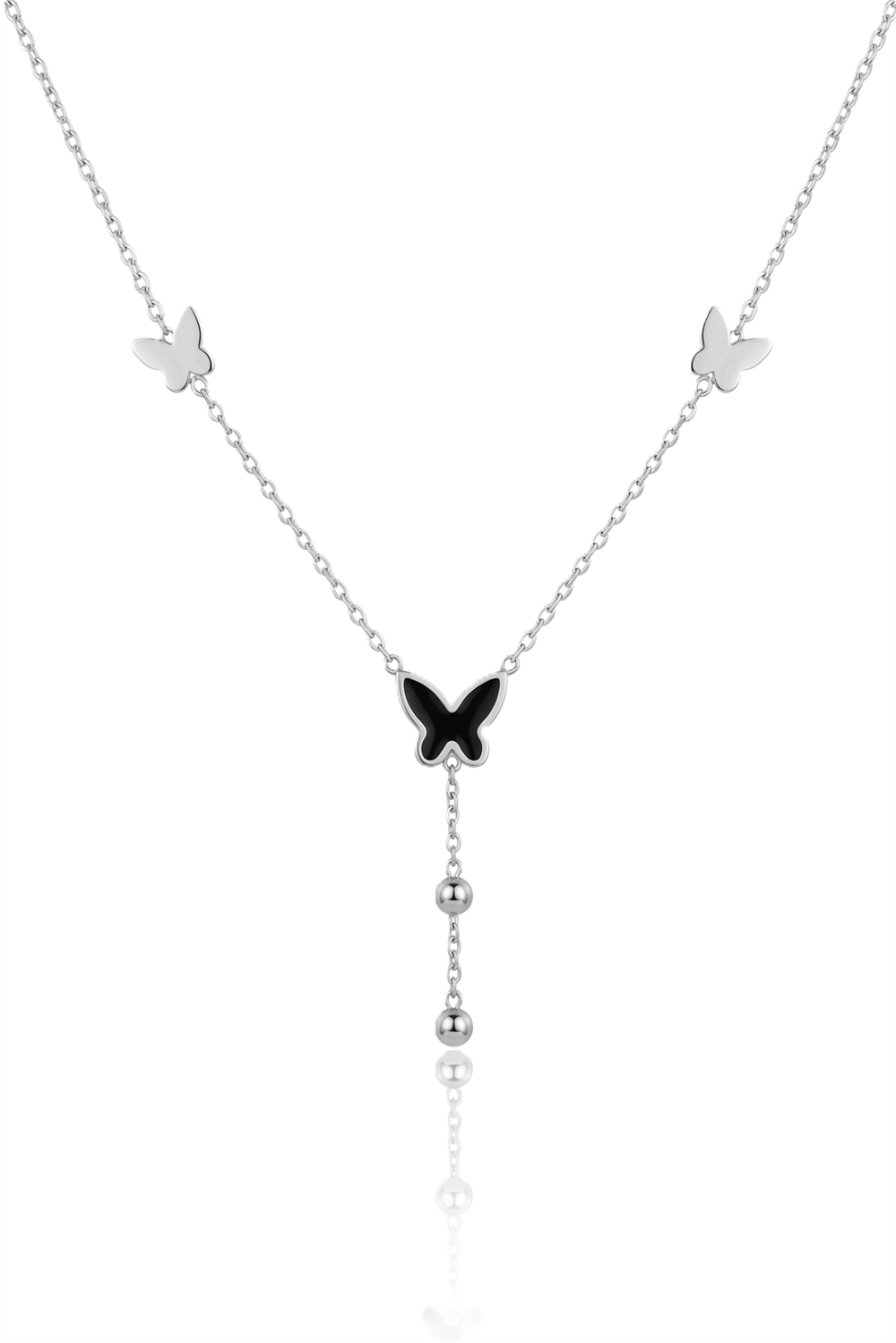 Çelik Kolye SILVER 45cm