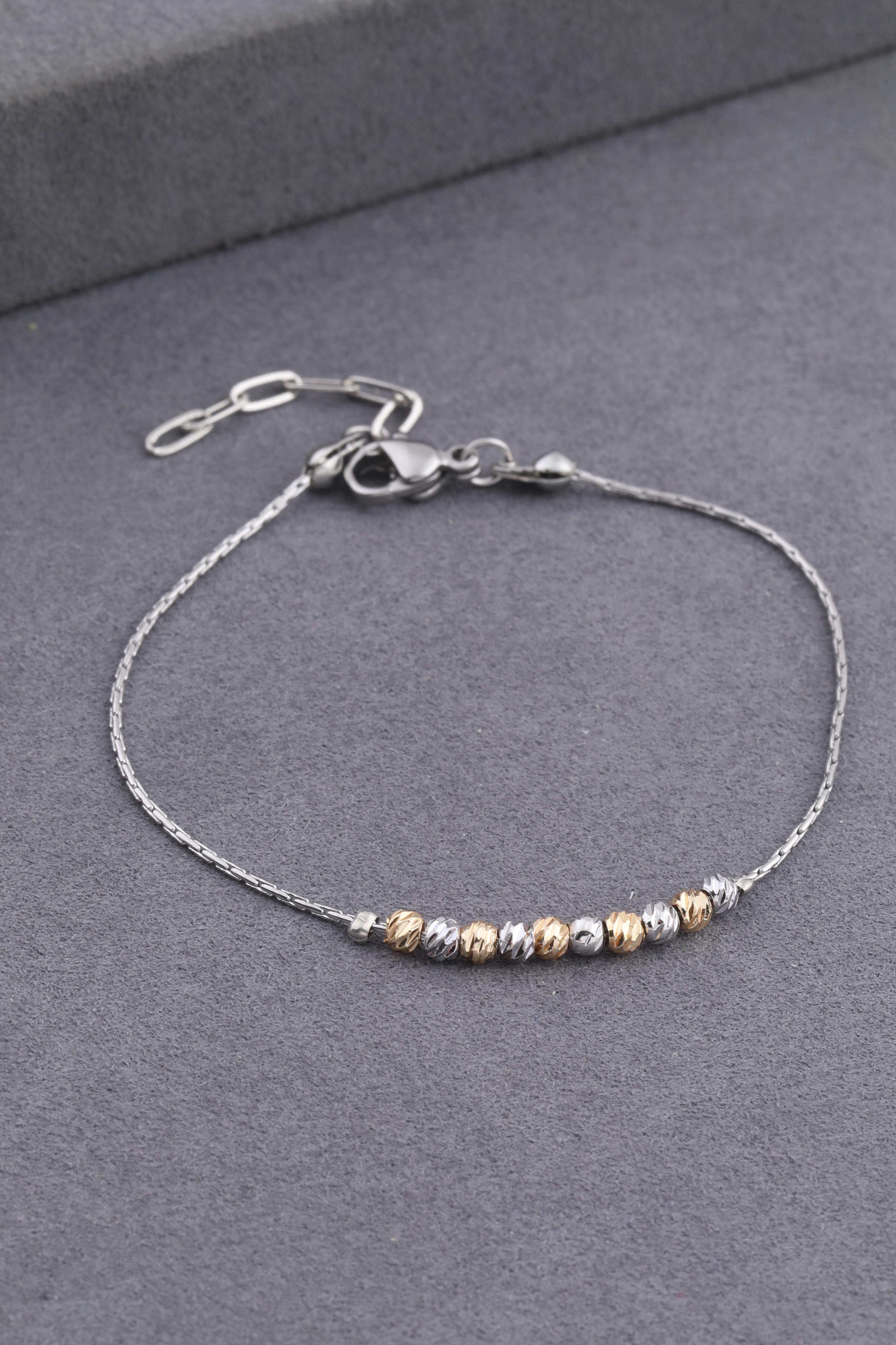 Çelik Kolye Silver 45cm