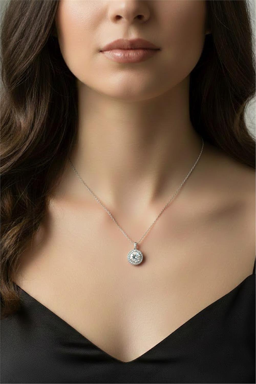 Çelik Kolye Silver 45cm