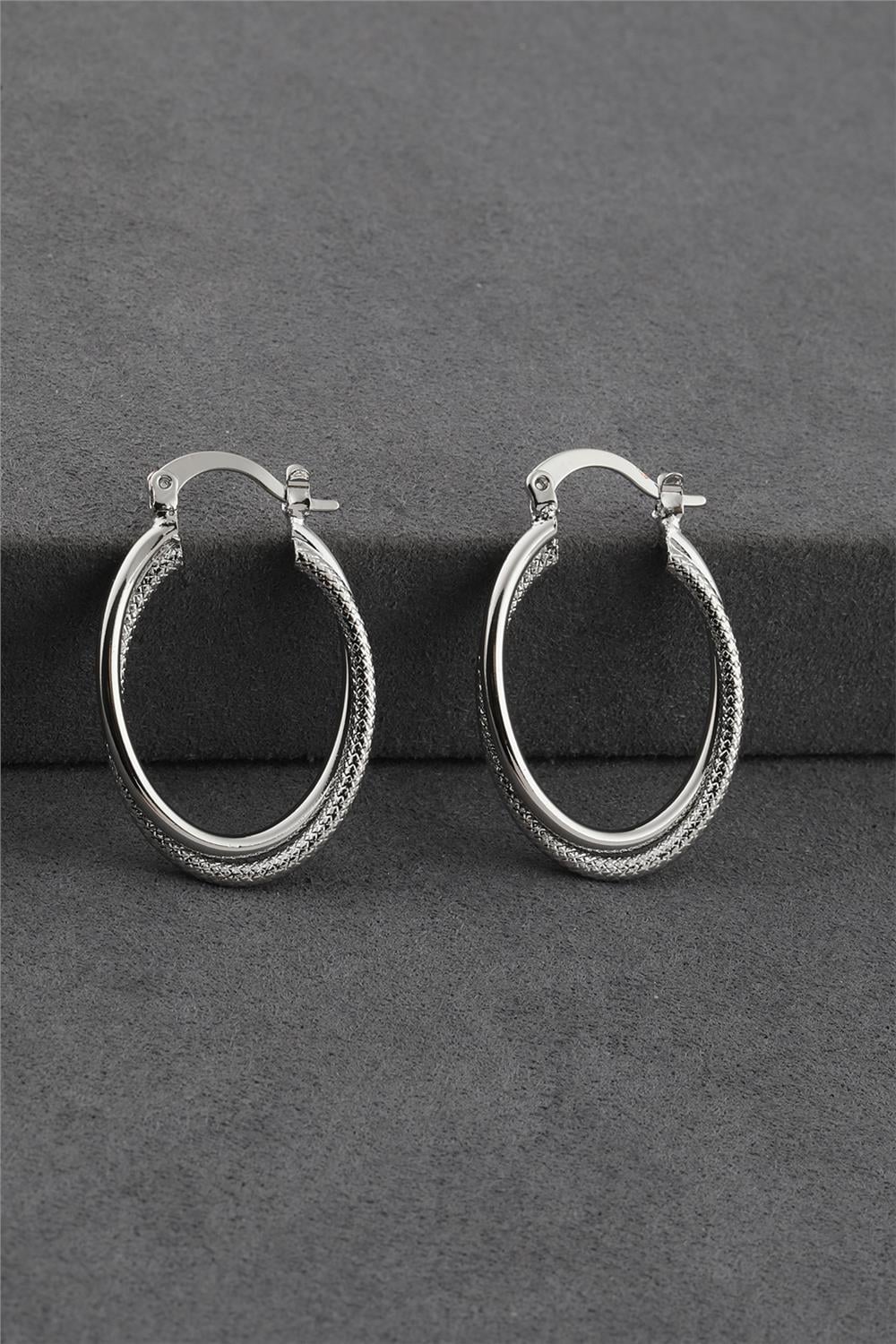 Çelik Küpe 