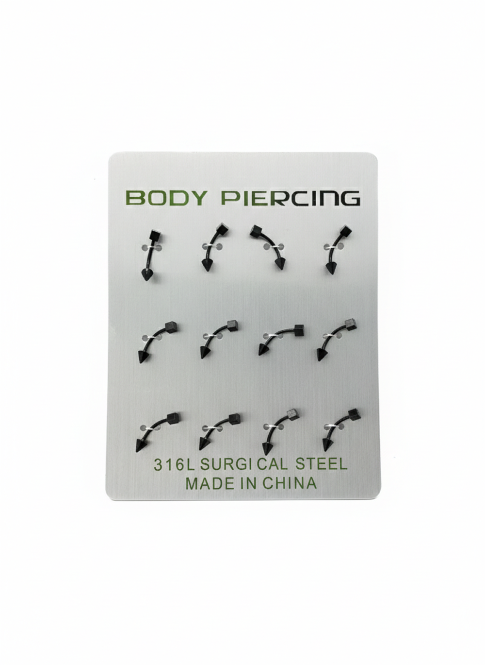 Çelik Piercing 12 Adet