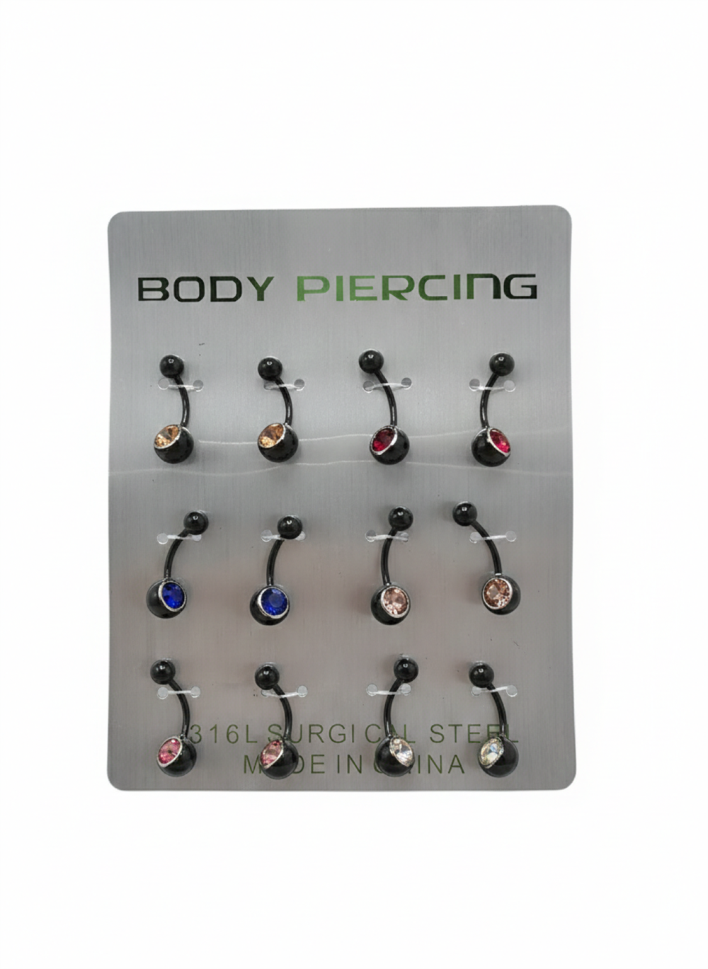 Çelik Piercing 12 Adet