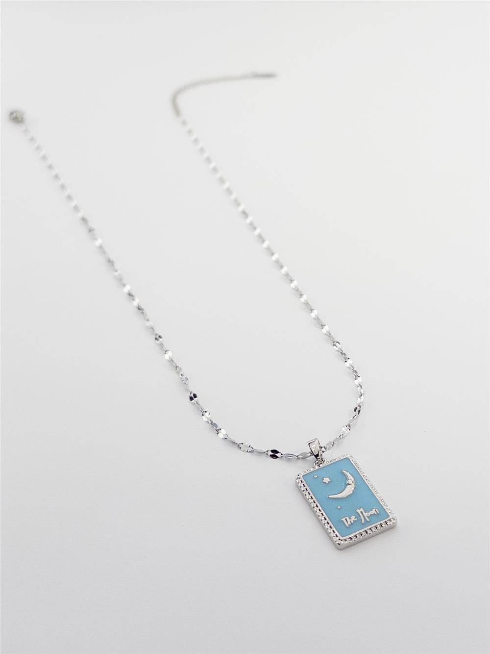 Çelik Tarot Kolye 45cm