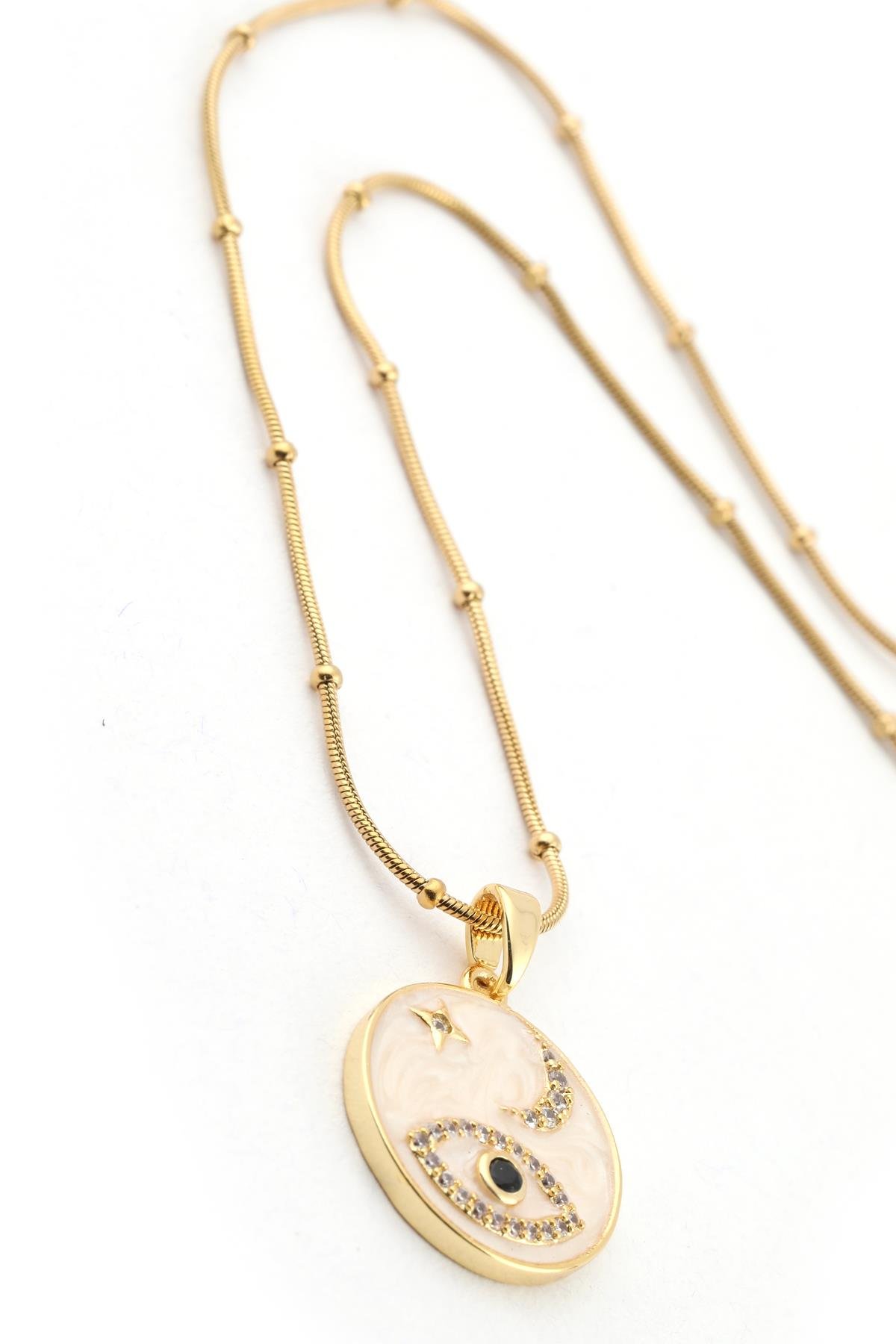 Çelik Tarot Kolye 45cm