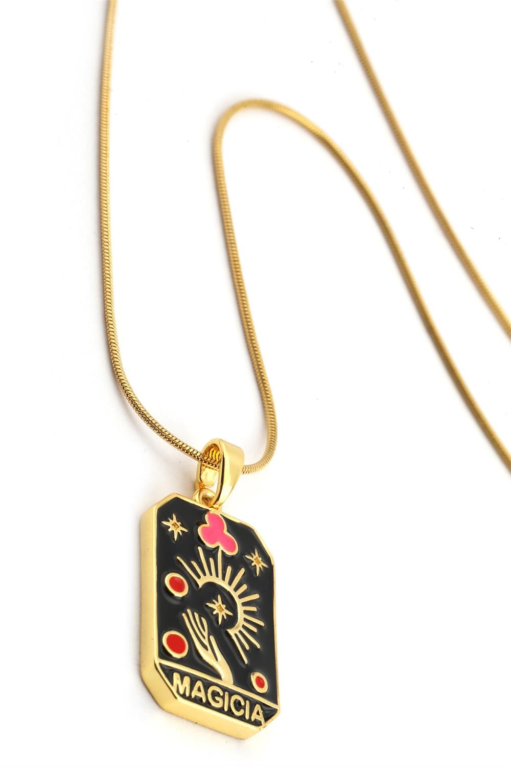 Çelik Tarot Kolye 45cm