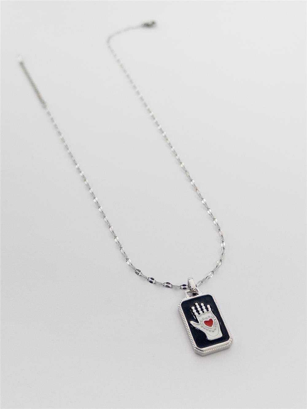 Çelik Tarot Kolye 45cm