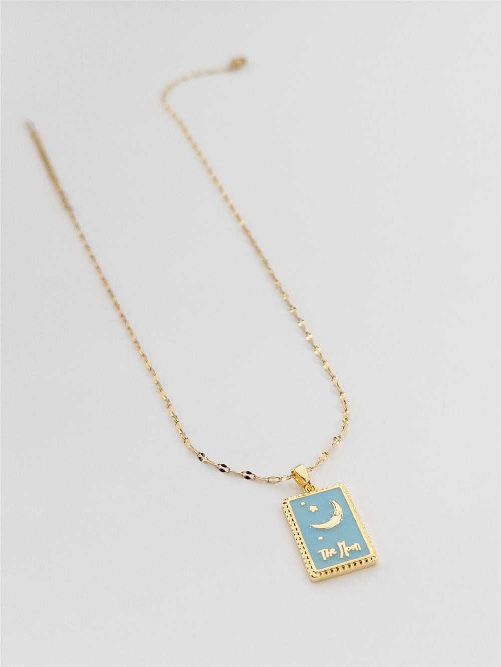 Çelik Tarot Kolye 45cm