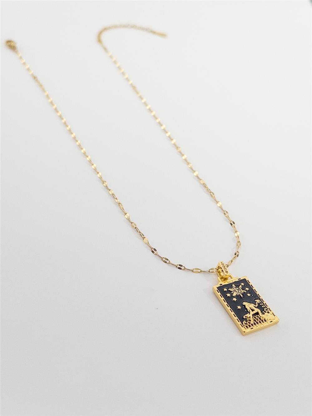 Çelik Tarot Kolye 45cm