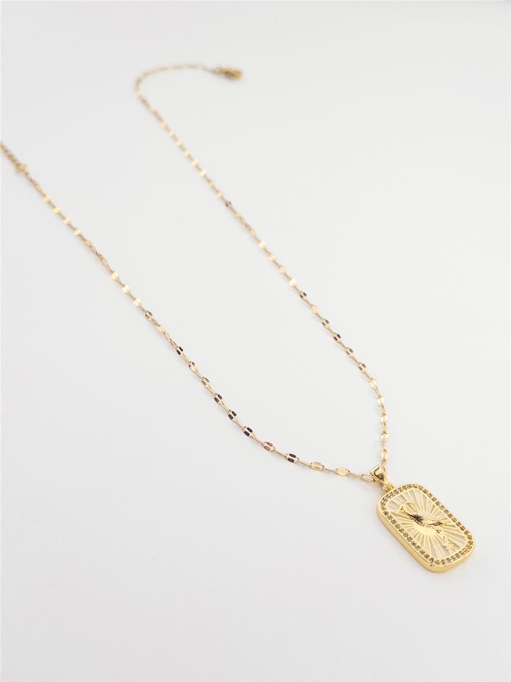 Çelik Tarot Kolye 45cm