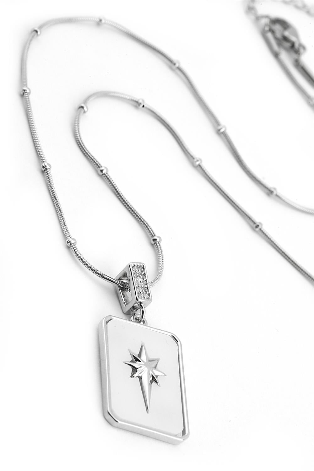 Çelik Tarot Kolye 45cm