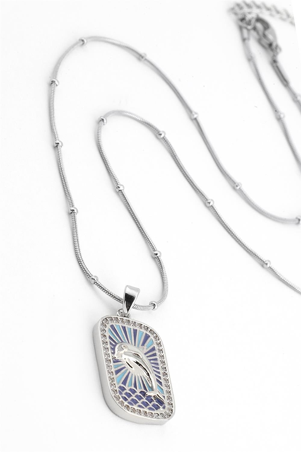 Çelik Tarot Kolye 45cm