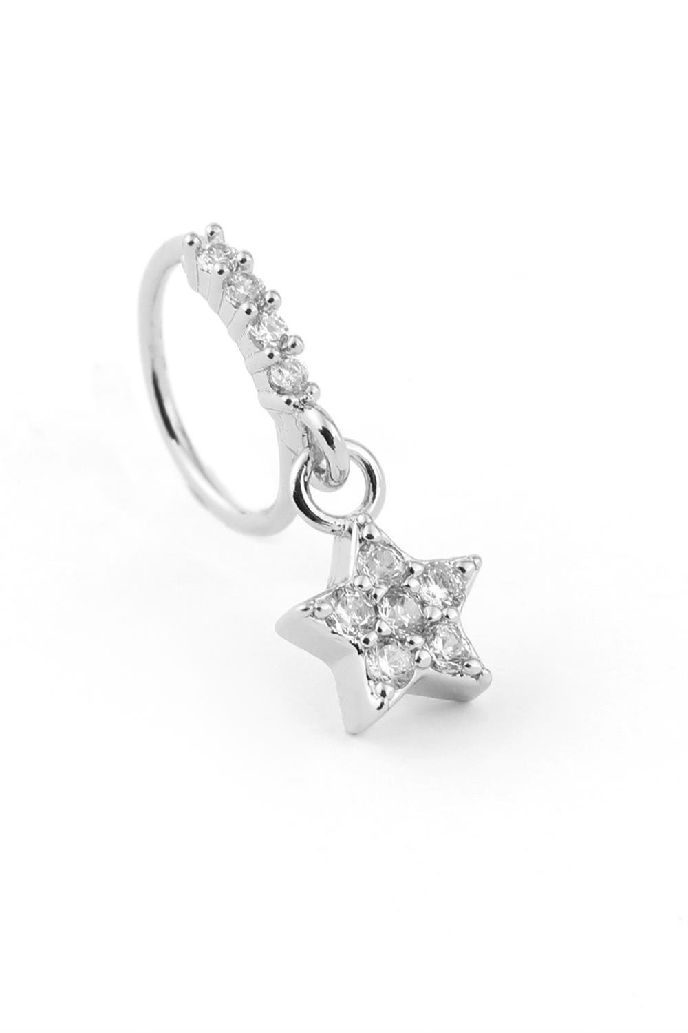 Çelik Tragus Silver