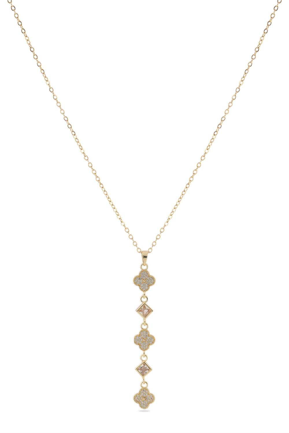 Çelik Y Kolye GOLD 45cm