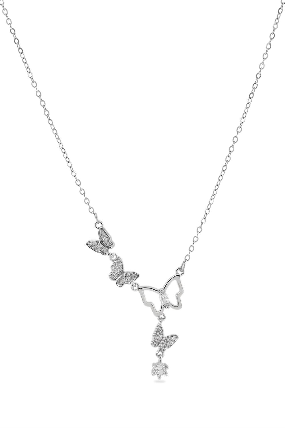 Çelik Y Kolye SILVER 45cm