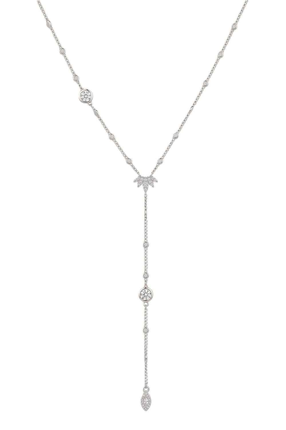 Çelik Y Kolye SILVER 45cm