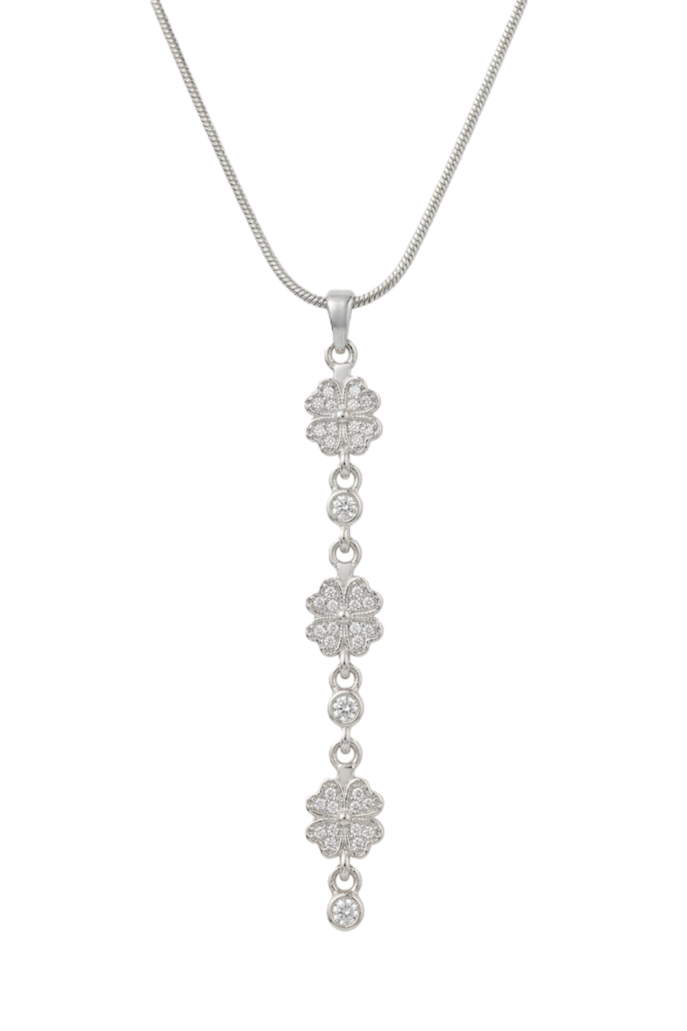 Çelik Y Kolye SILVER 45cm