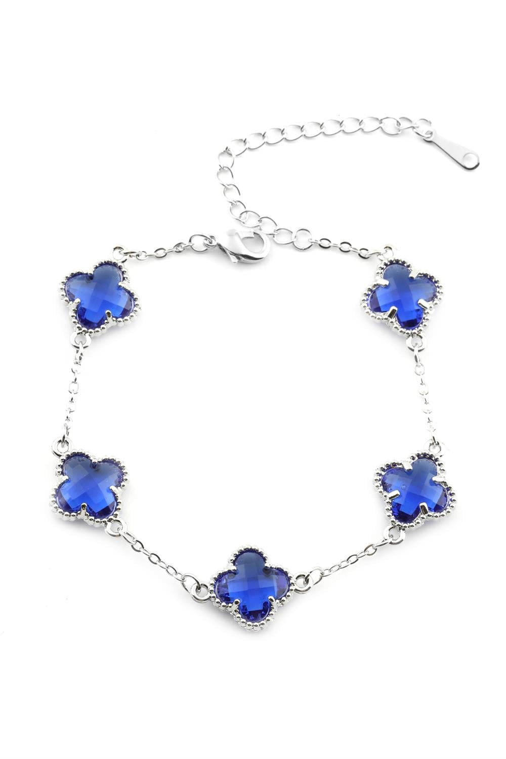 Çelik Yonca Bileklik SILVER