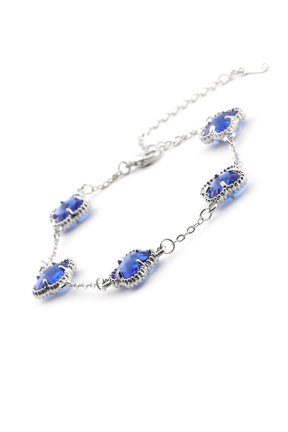 Çelik Yonca Bileklik SILVER