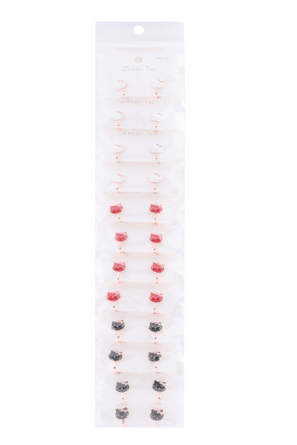 Çocuk Sıkıştırma Küpe 12'li