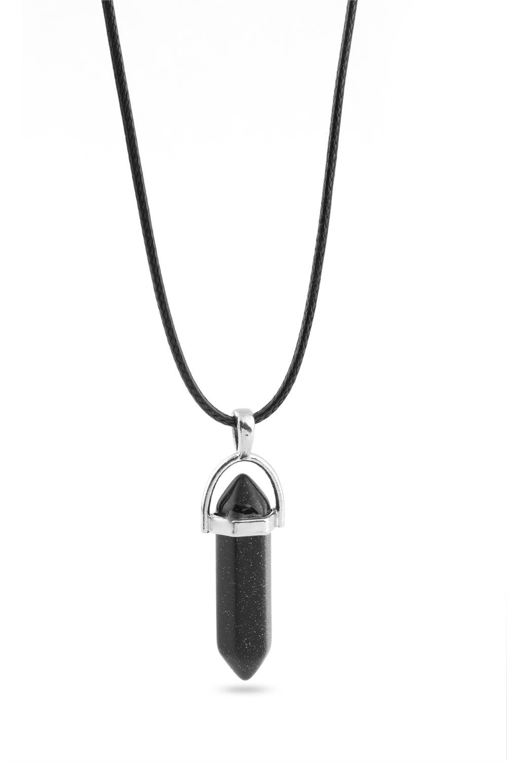 Doğal Taş Kolye 45cm