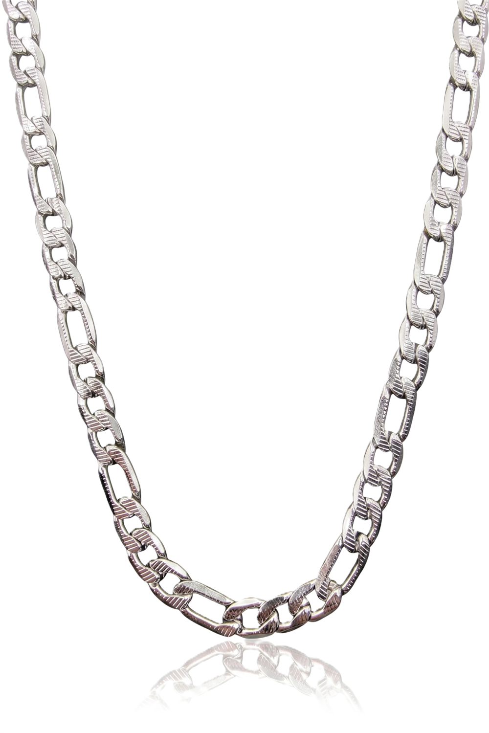 Erkek Çelik Kolye SILVER 60cm