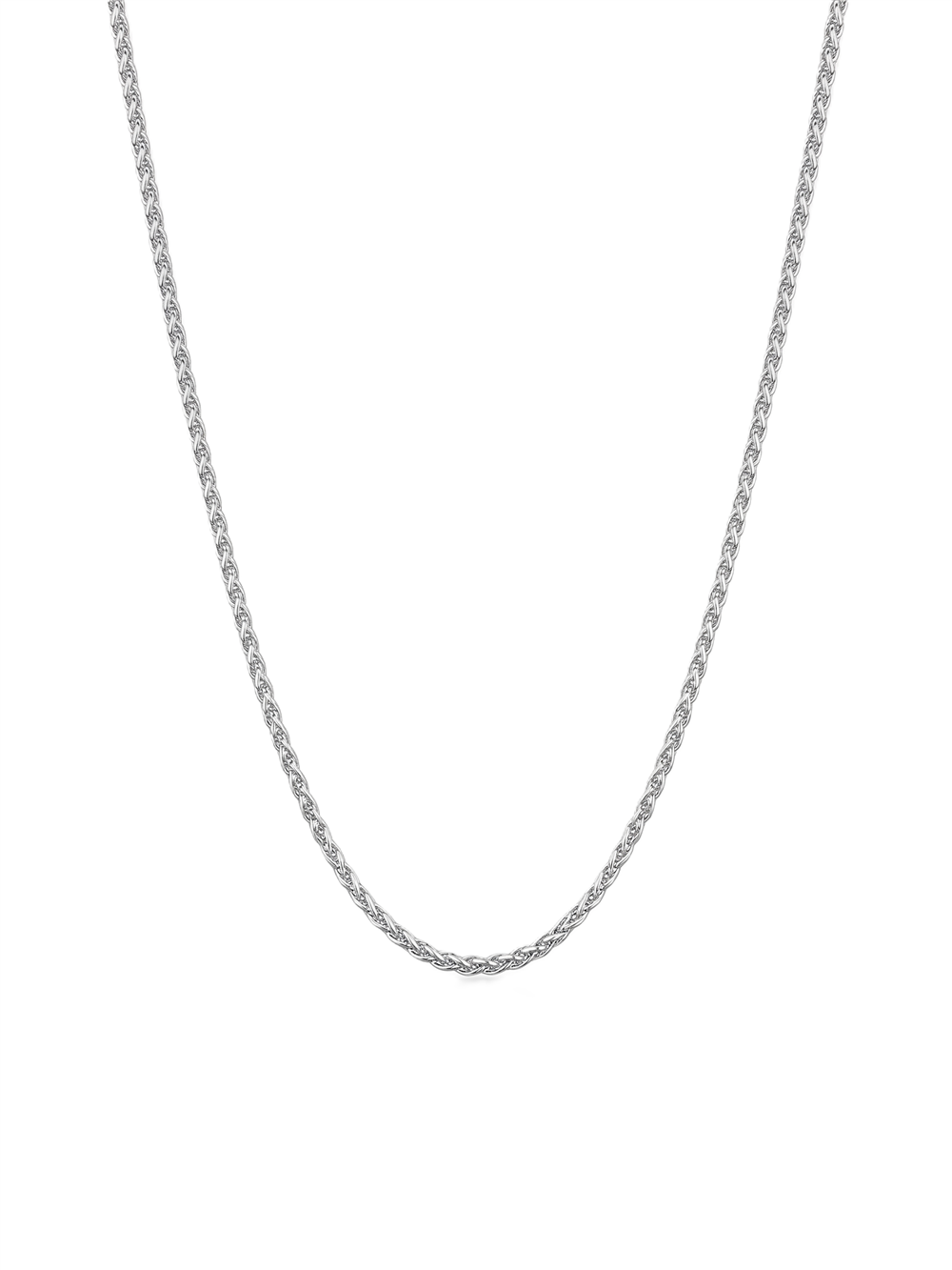 Erkek Çelik Kolye SILVER 60cm