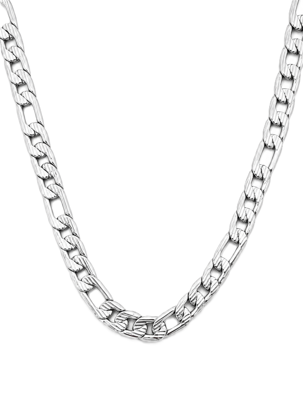 Erkek Çelik Kolye SILVER 60cm