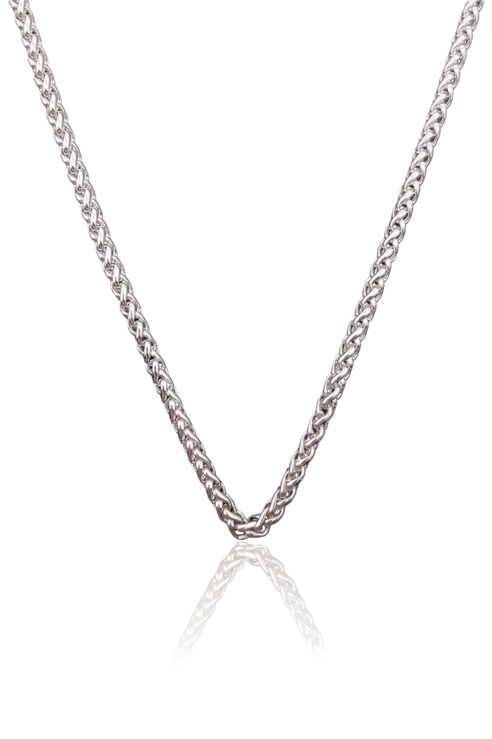 Erkek Çelik Kolye SILVER 60cm