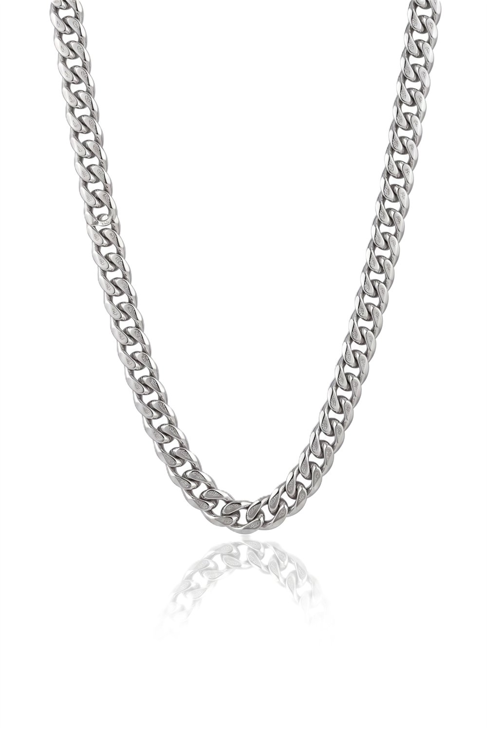 Erkek Çelik Kolye SILVER 60cm