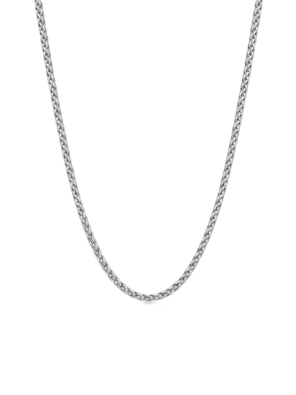 Erkek Çelik Kolye SILVER 60cm